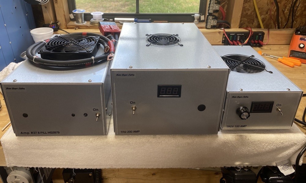 200 AMP VARIABLE VOLTAGE CUSTOM POWER SUPPLY VOLTAGE 12.5-15.5v
