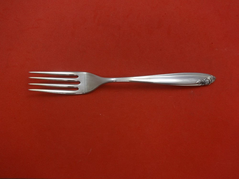 Debutante by Wallace Sterling Silver Regular Fork 7 1/4" Vintage Flatware