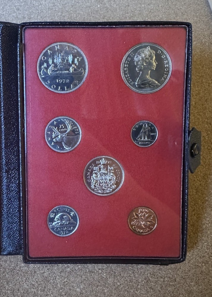 1972 Canada Double Dollar Coin Set