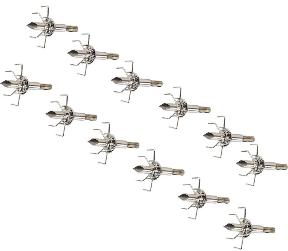 Ontsho 125 Grain Small Game Broadheads Sharp Points Sharp, 125 Grains