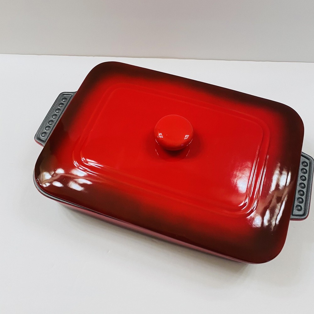 Parini Cookware Rectangle Baker Non-stick Ceramic Bakeware Dish NEW