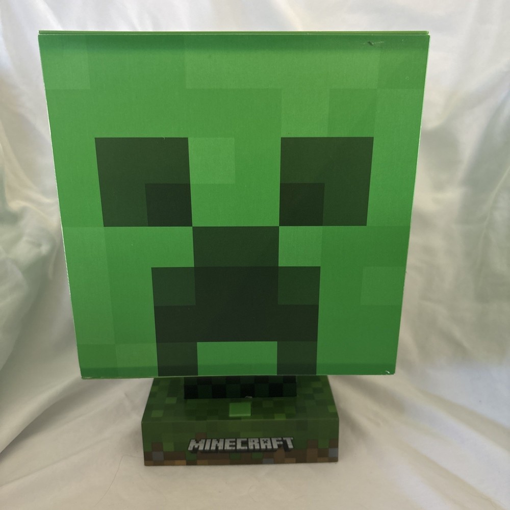 Minecraft Creeper LED Table Lamp Light (Includes LED Light Bulb)