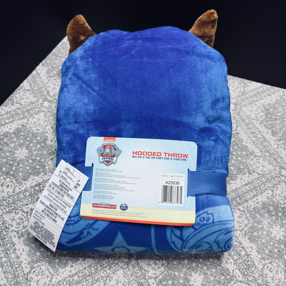 Paw Patrol Hooded Throw