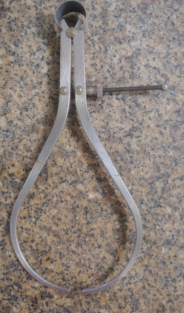 🗽 VINTAGE LUFKIN 10" OD CALIPER GREAT CONDITION
