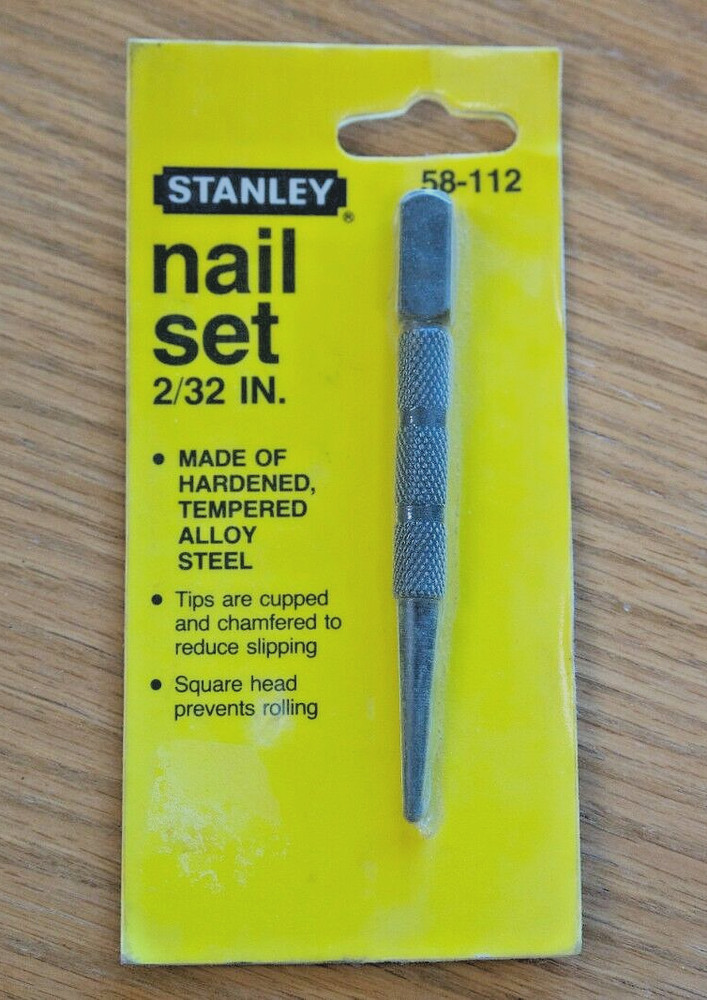 Stanley Nail Set No. 58-112