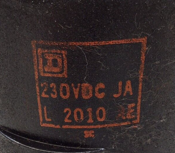 Square D L2010 AE Coil 230 VDC JA