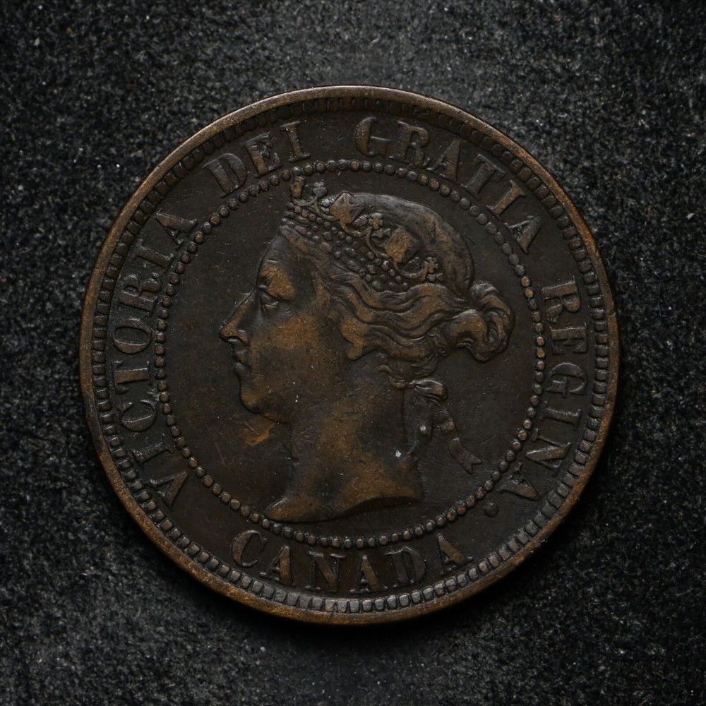 1884 Canada Large One Cent (bb14322)