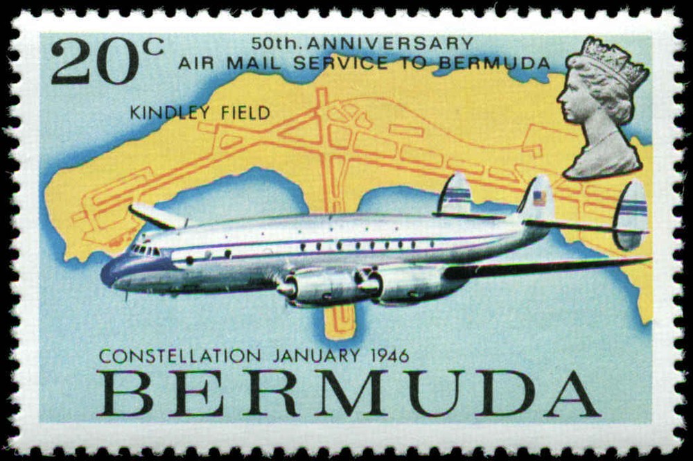 Bermuda Scott #318 - #321 Mint Never Hinged
