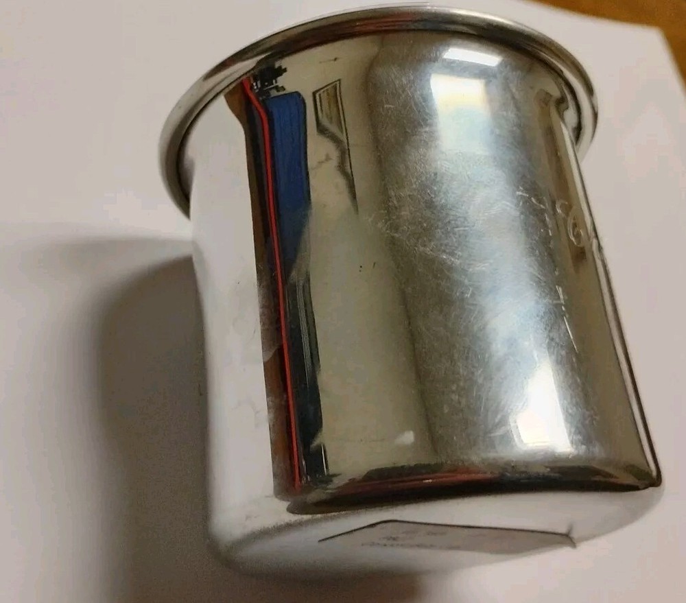 REED & BARTON # 827 Silver-Plated Baby Cup Engraved Chole