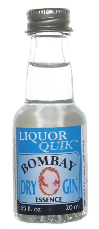 Liquor Quik Natural Gin Essence 20 mL (Bombay Gin)