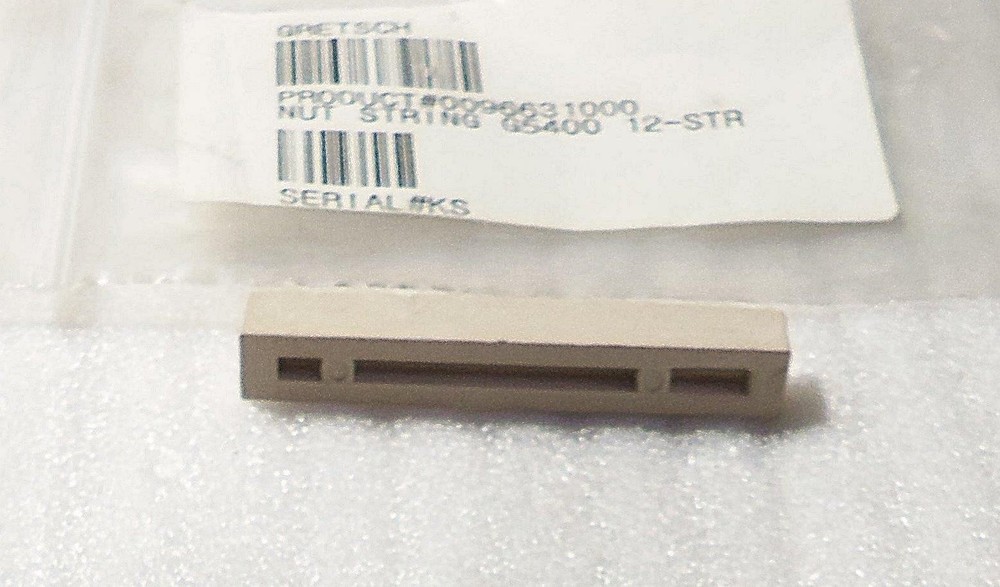 Gretsch® 12 String PreSlotted Graph Tech NuBone Nut~45mm Width-12" Radius~New OS