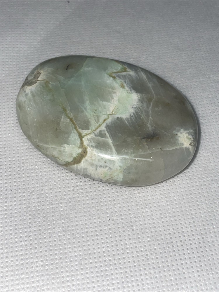 Green Moonstone Handstone 90 Grams