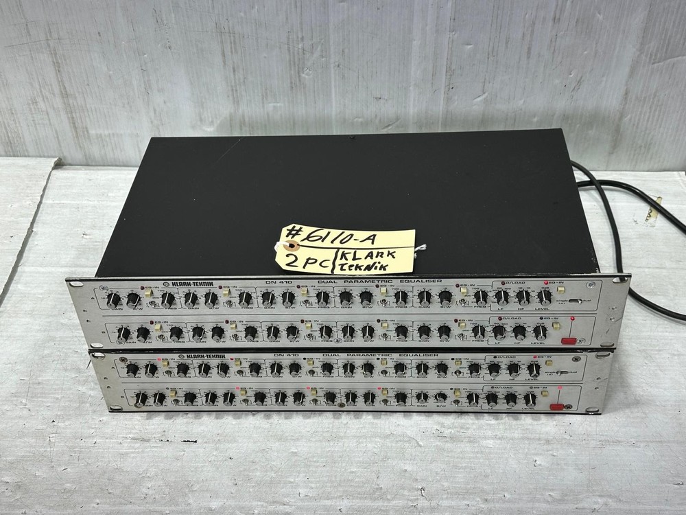 Klark Teknik DN410 Dual Parametric Equalizer #6110-A (One) THS