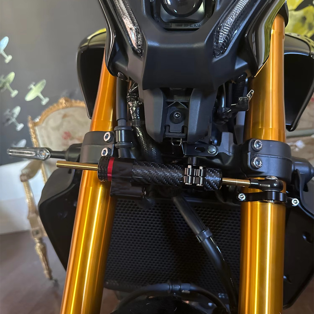 Steering Damper Mount Bracket Stabilizer Support For YAMAHA MT 09 SP 21-2024