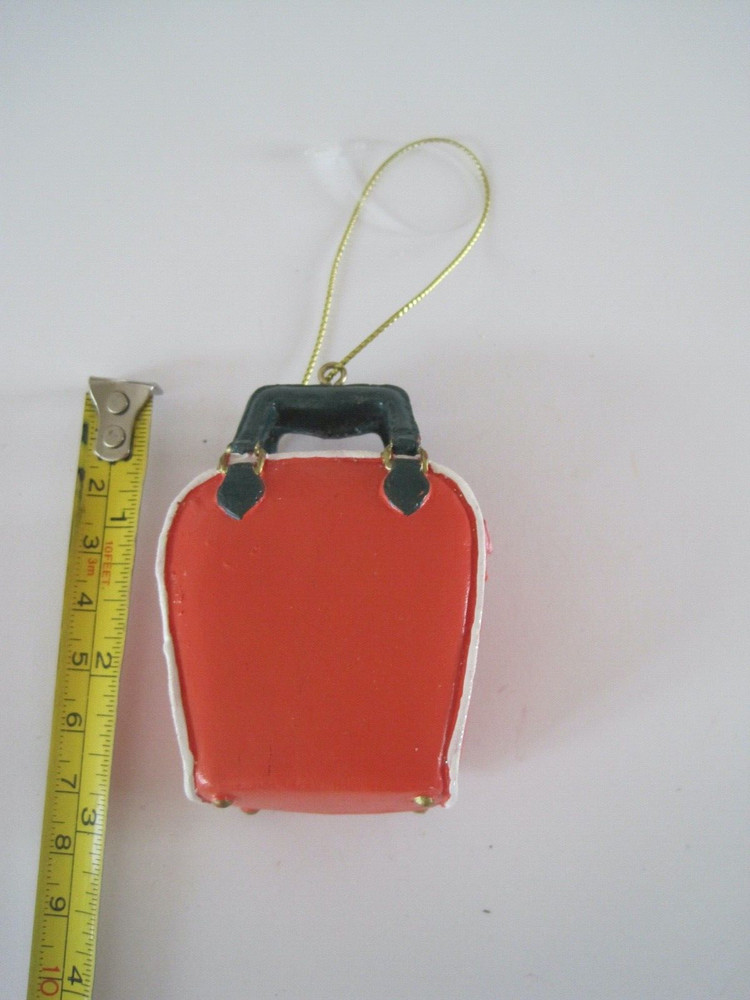 I Love Bowling Bag Composite Ornament