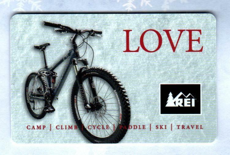 REI Love 2007 Gift Card ( $0 )