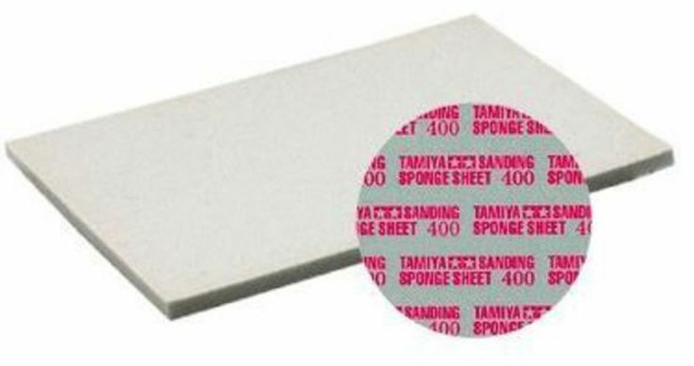 Tamiya Sanding Sponge Sheet 400 (1pc) 87147