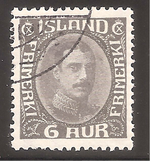 Iceland   Sc# 113   Used   Cat Val $10     gtc19