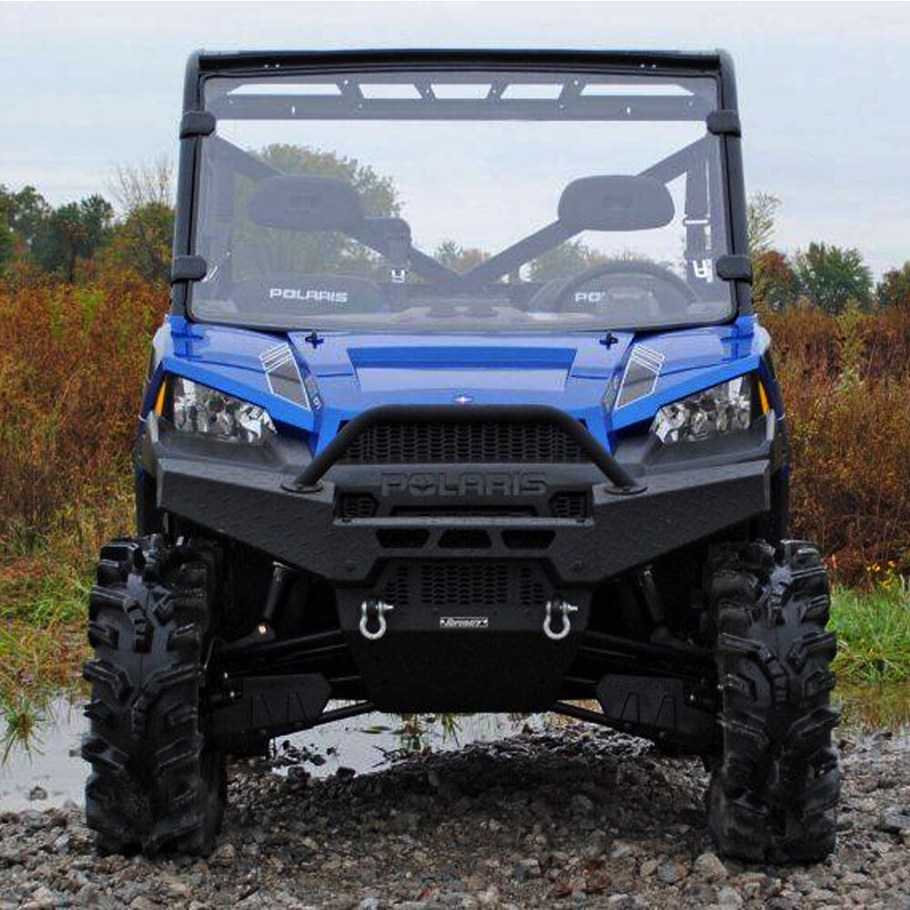 Front Full Windshield Clear Windscreen for 2013-2024 Polaris Ranger XP 570 900