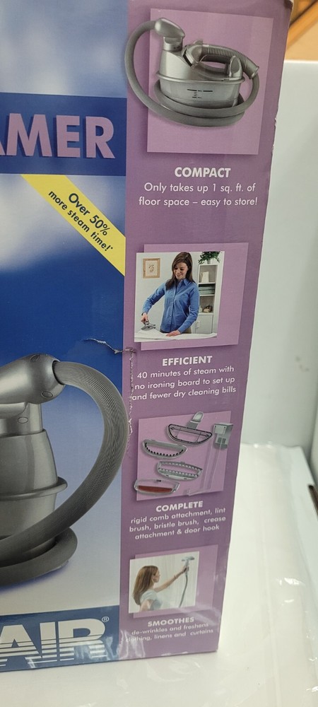 Conair compact fabric steamer (IN BOX. WORKS!)