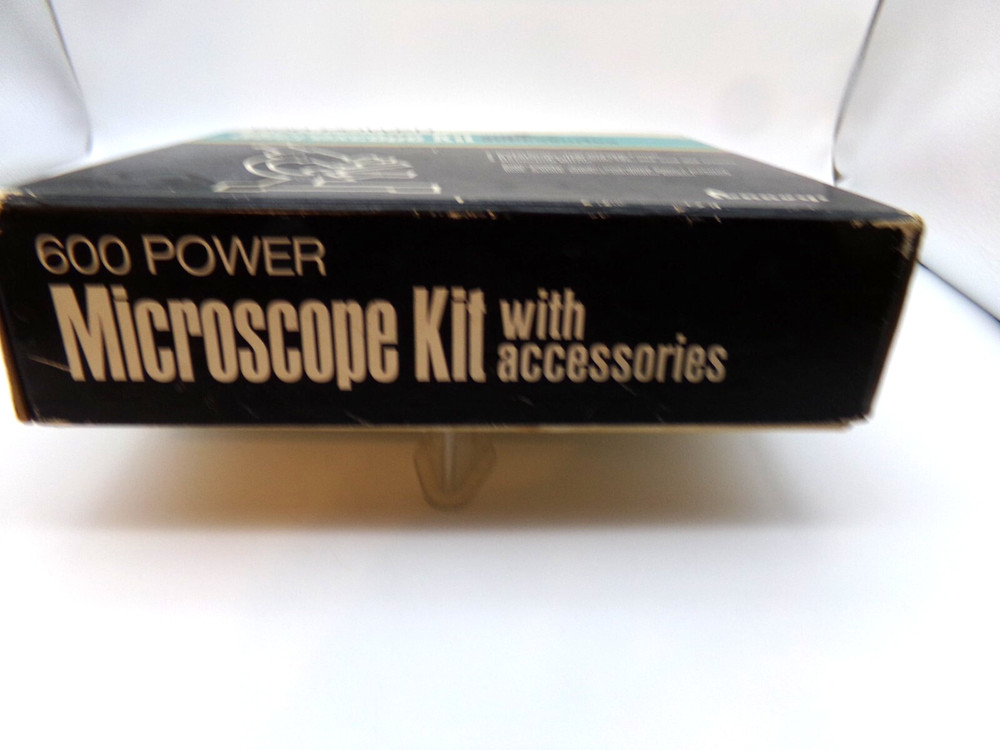 Vintage JC Penny 600 Power Microscope