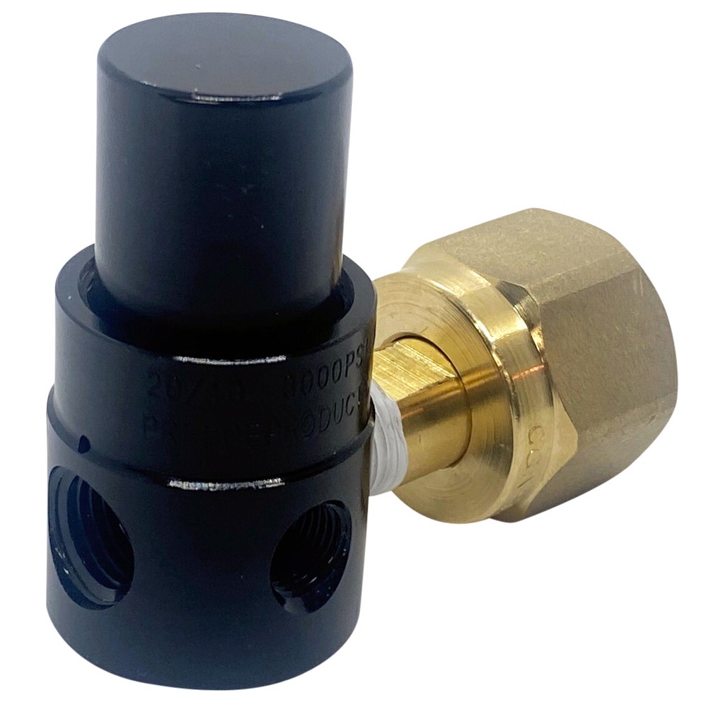 Co2 Air Shifter Compact Mini Aluminum Fixed Regulator 150 PSI