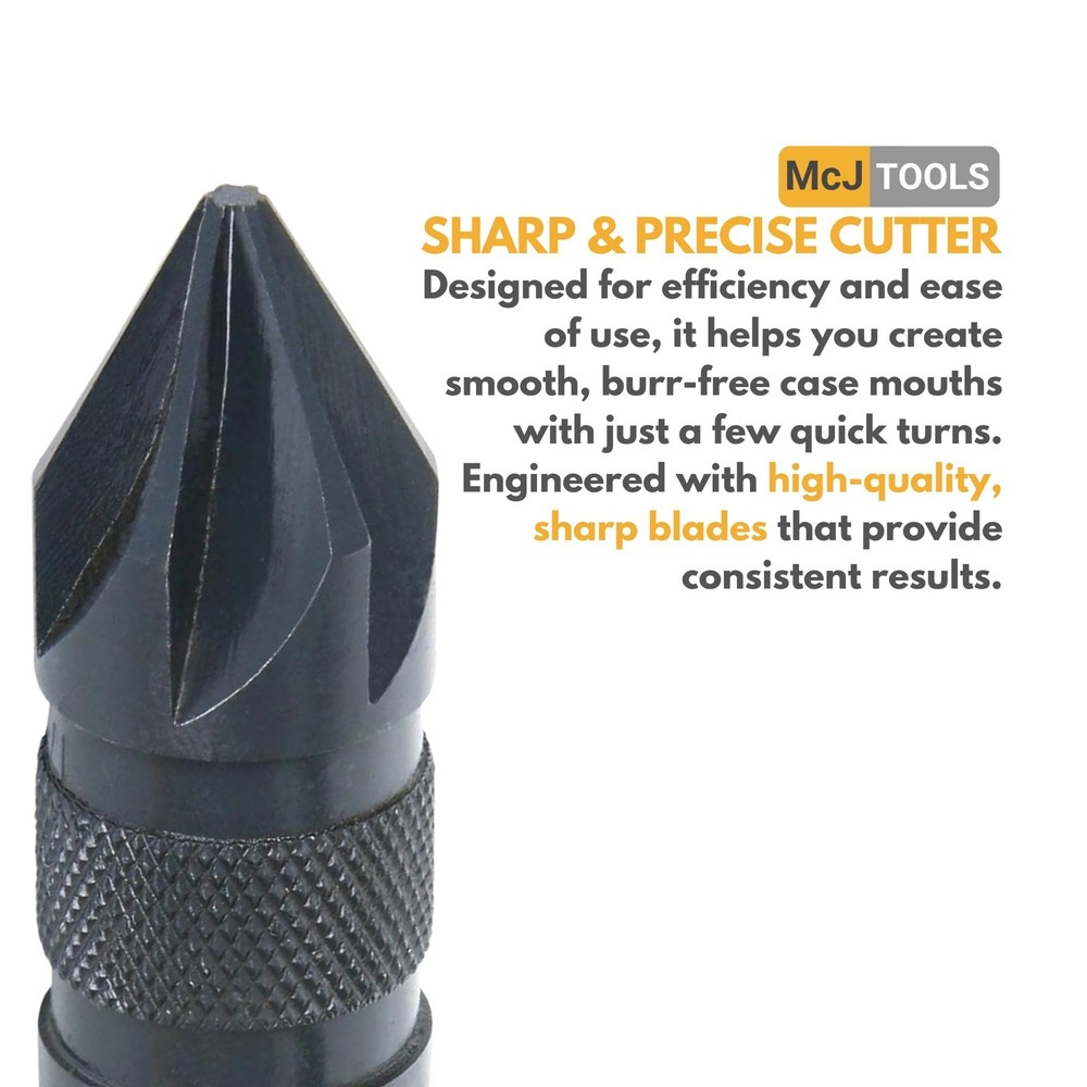 Reloading Chamfer Deburr Hand Tool 0.17-0.6cal