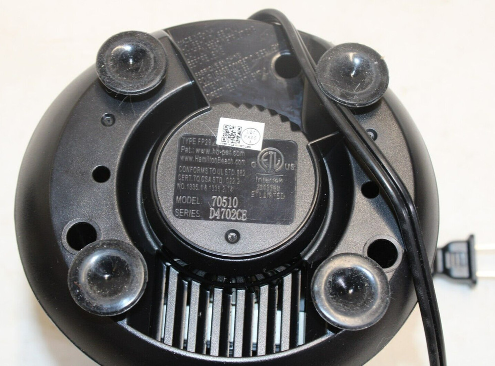 Hamilton-Beach 70510 Food Processor Replacement Part Motor Base