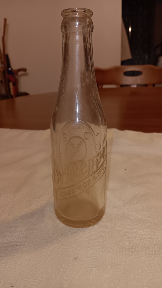 Dr. Pepper Bottle Vintage Soda