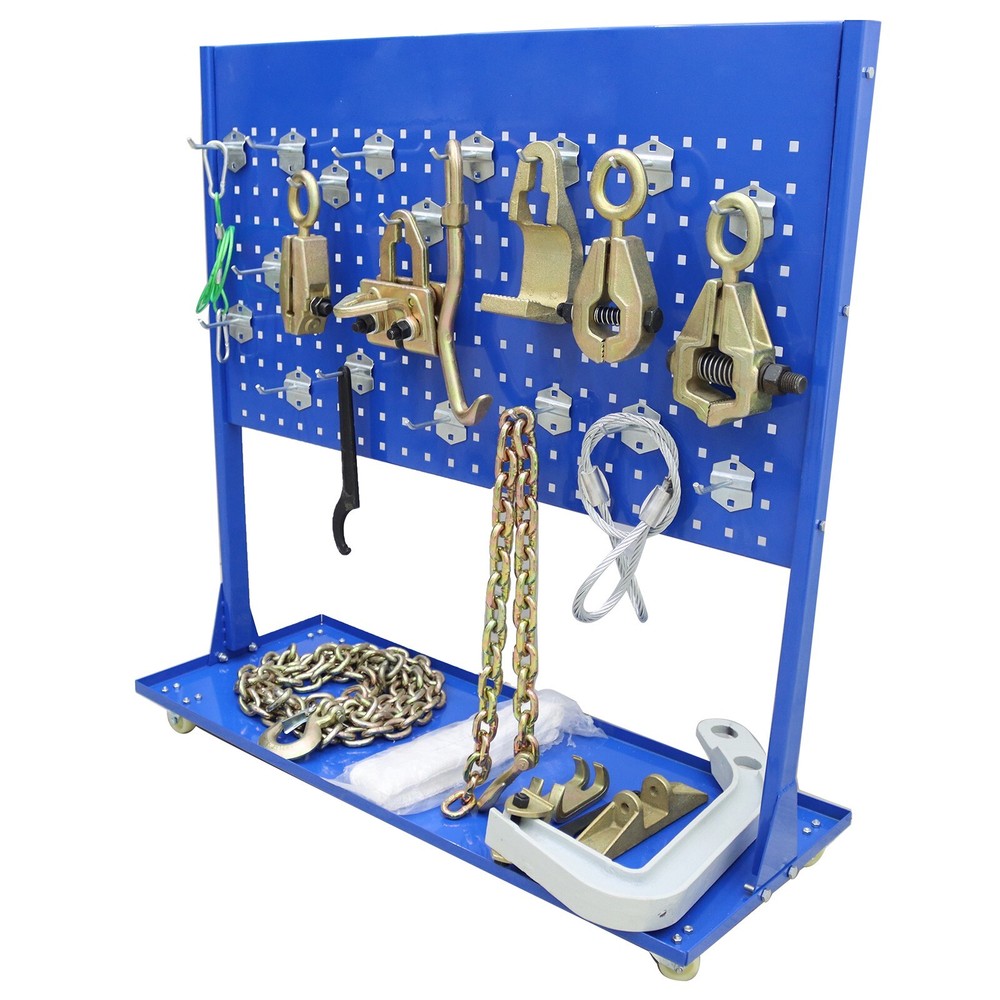 Auto Body Frame Puller Straightener Car Frame Machine 7716lbs Loading Capacity