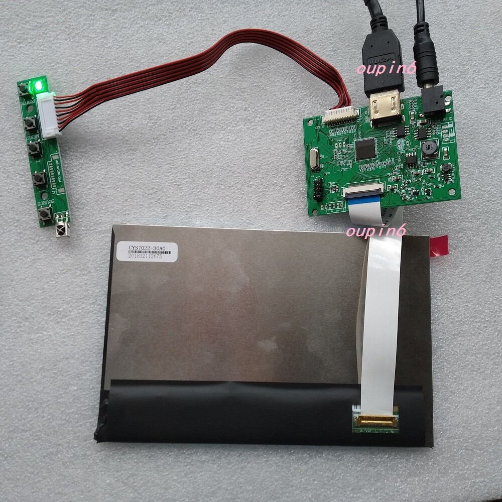 7" IPS LCD EDP LED Screen 1280x800 with HDMI controller Board For Raspberry Pi