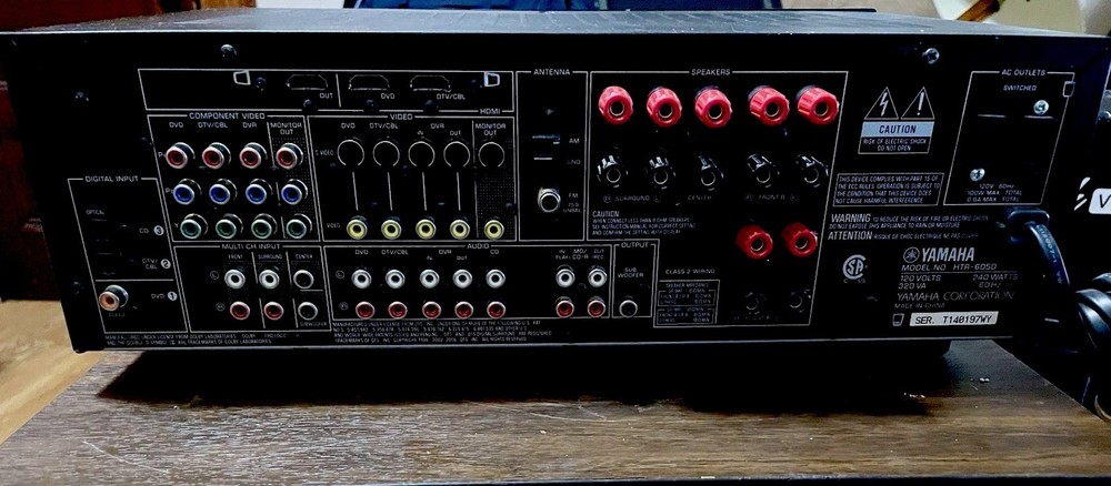 Yamaha HTR-6050 5.1