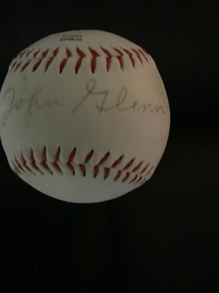 John Glenn-Signed Baseball