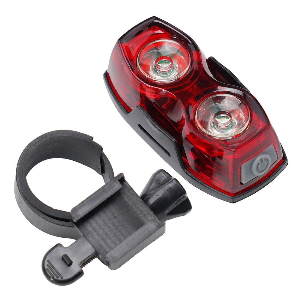 Bicycle Tail Light Mountain Bike Red Light Tail Light Horizontal Or Vertical New