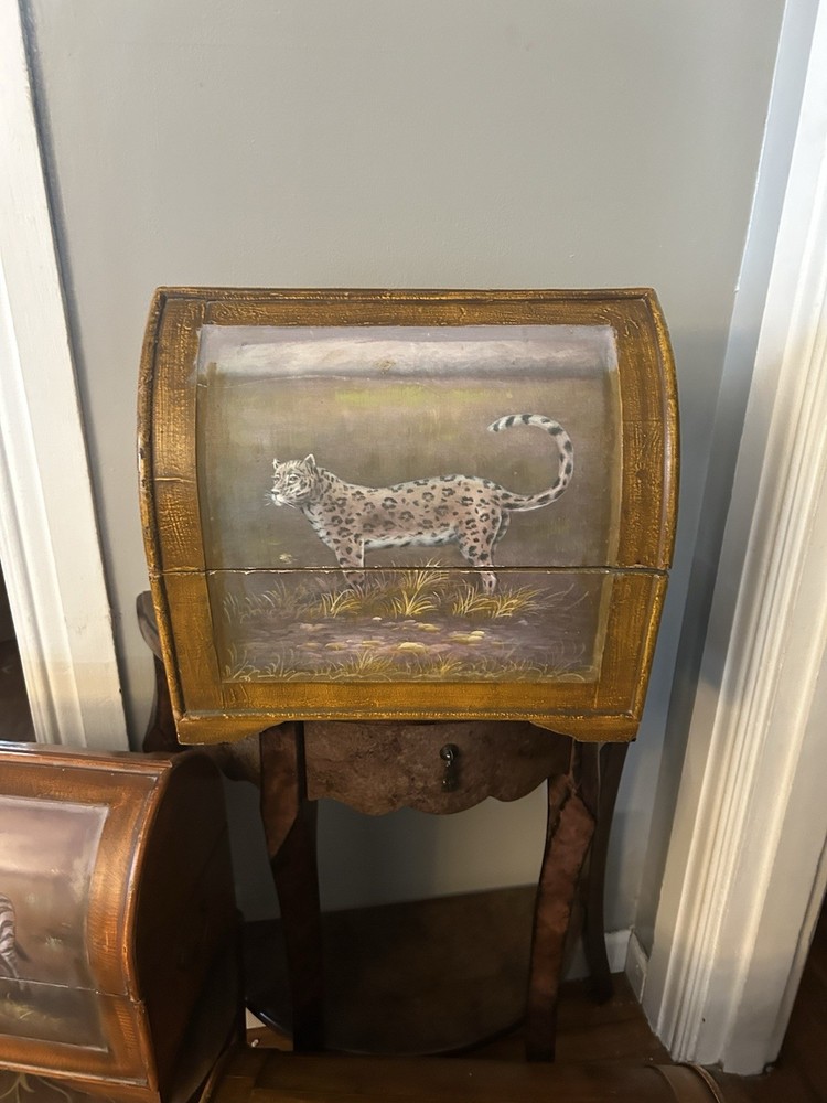 Vintage Animal Themed Nesting Chests