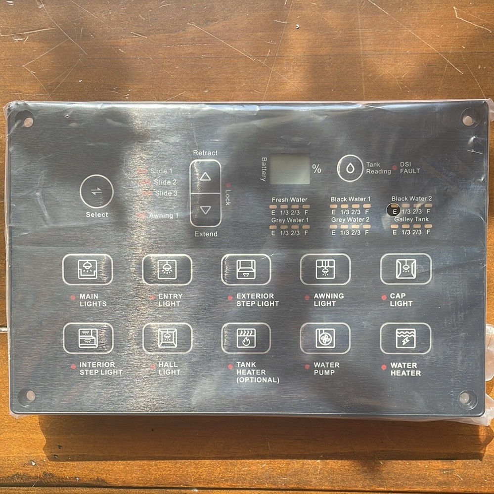 IRVC1-FR1 iRV Touch Control Panel - RV System Management RSB68 RSB66 T35