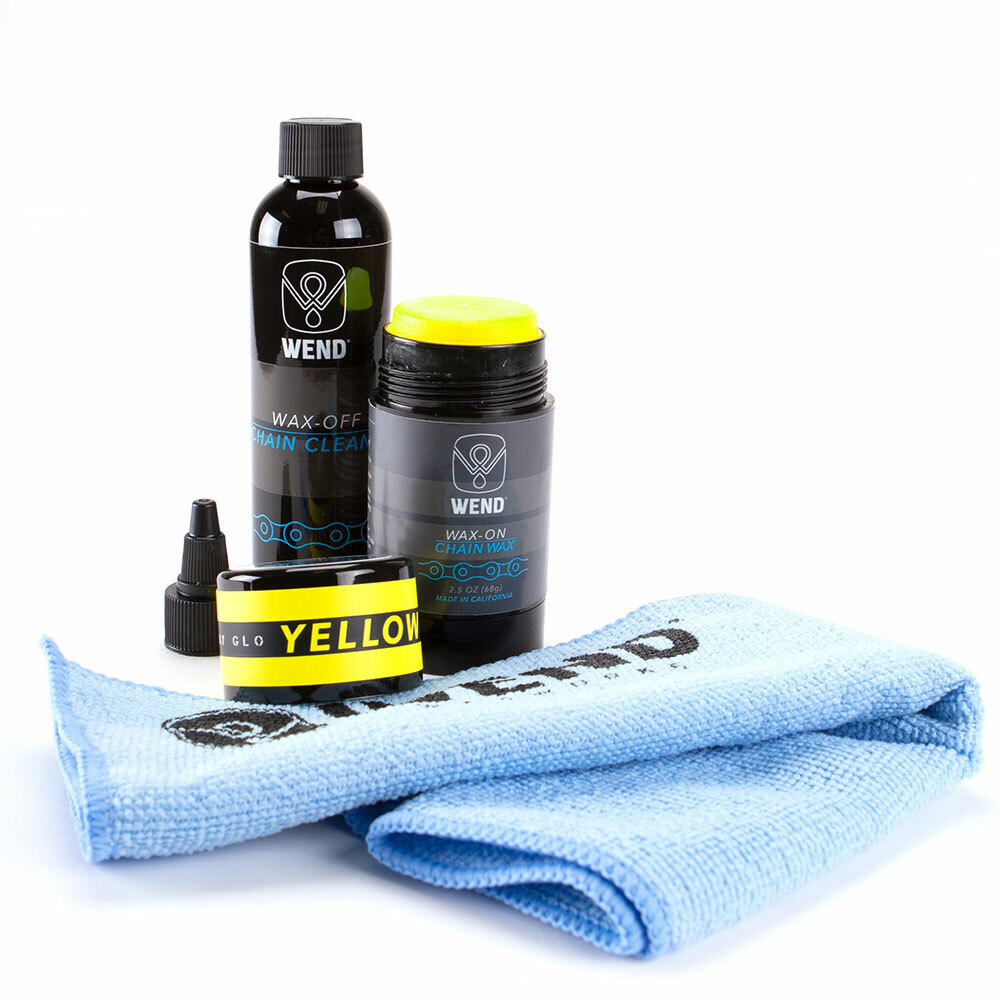 Wend Wax-On Chain Lube Kit