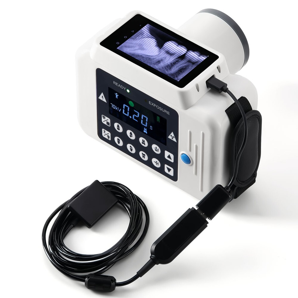 Dental X Portable Ray Digital Machine LCD System no Shield Sensor Size 1
