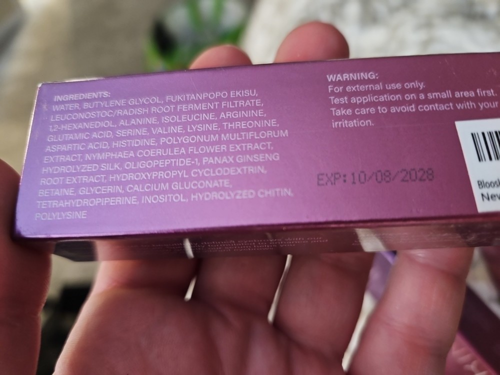 3X Blooskim Brow Enhancing Serum Advanced Eyebrow Conditioner Exp 2028