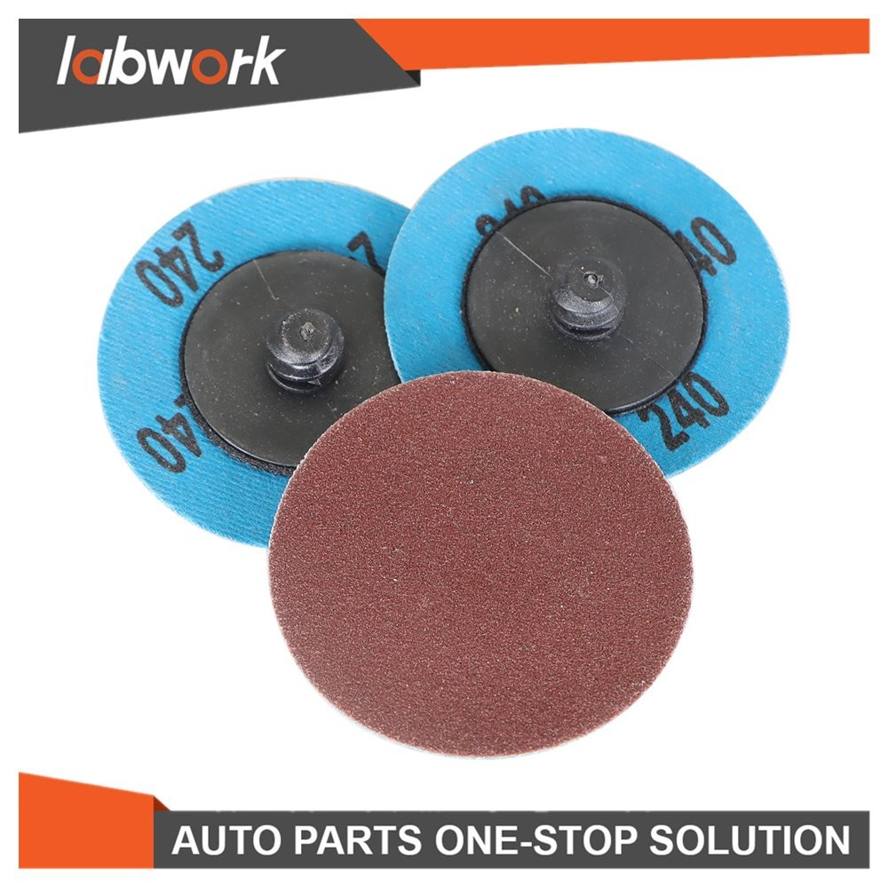Labwork Roll Lock Die Grinder Quick Change Sanding Disc 51 Pack 2" 36-240 Grit