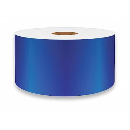 Vnm Signmaker Refbl-3508 Continuouslabelstock, Blue, Gloss, 2Inw
