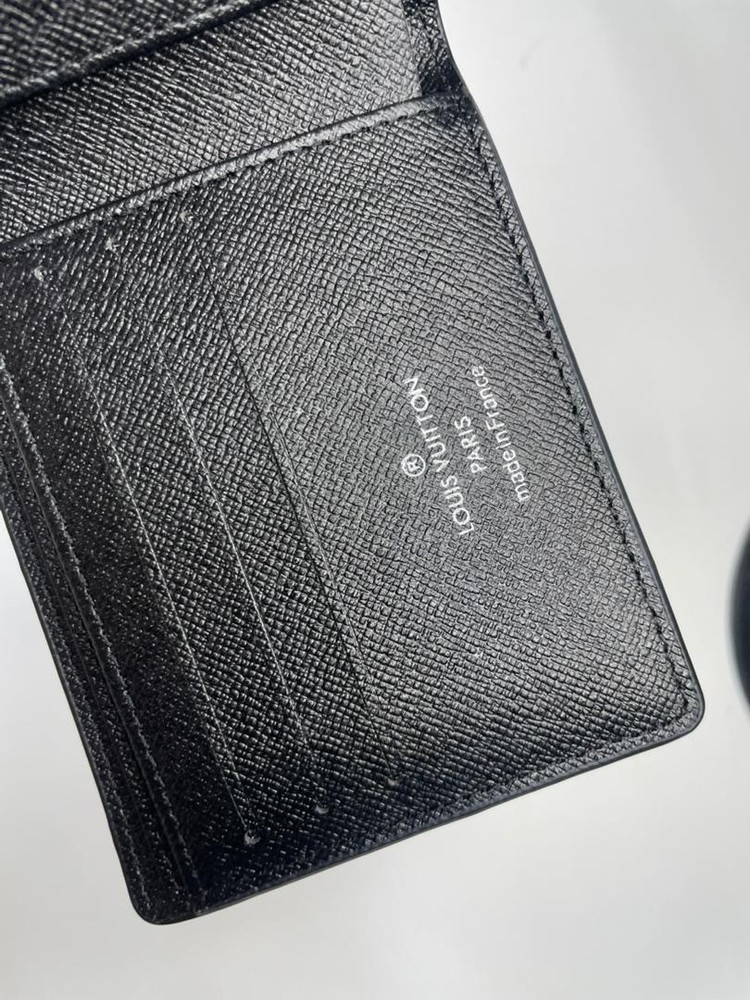 Authentic Louis Vuitton Multiple Bifold Wallet Damier Graphite Canvas