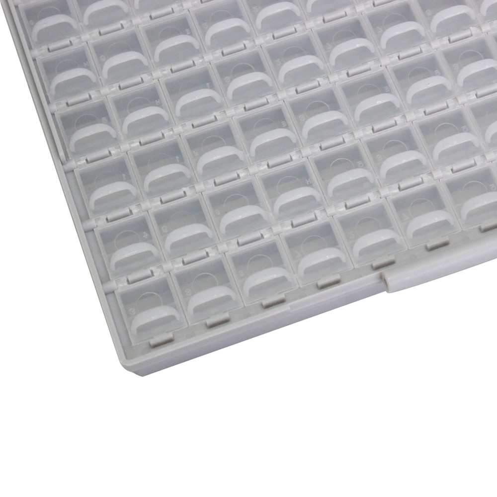 3 AideTek BOX-ALL-144 Enclosure box surface mount Components Organizer lid label