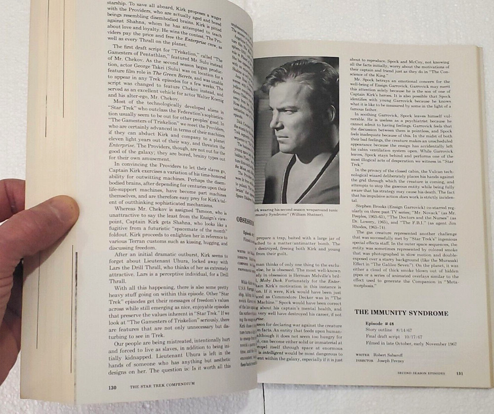 Star Trek Compendium Complete Reference Work from 1981 by Allan Asherman