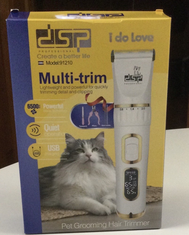 Cat Pet Grooming Combo Set