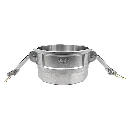 Cam And Groove Coupling, 6", 316 Ss,  Ple158