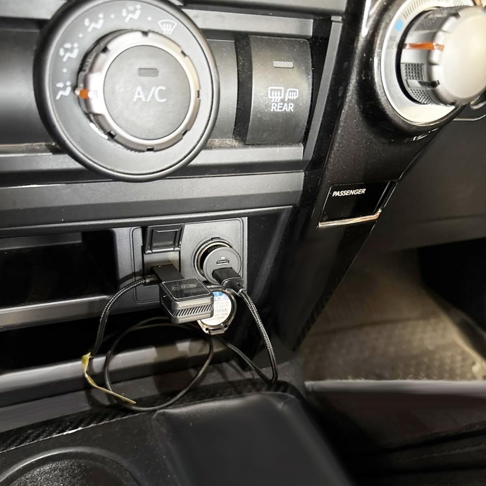 Flgocexs USB Splitter Power Data Adapter Y-Cable Black for Android