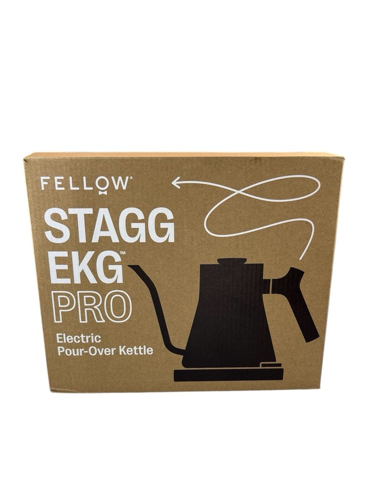 Fellow Stagg EKG Pro Electric Pour-Over Kettle Matte Black 0.9L LCD Hold Mode