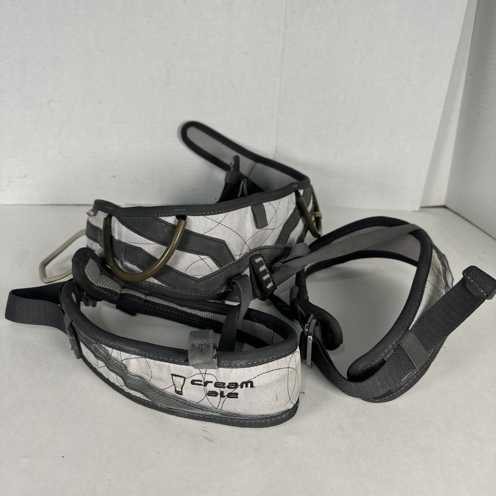 Cassin cream ale 4010 type c Rock Climbing Sit Belt Sz large