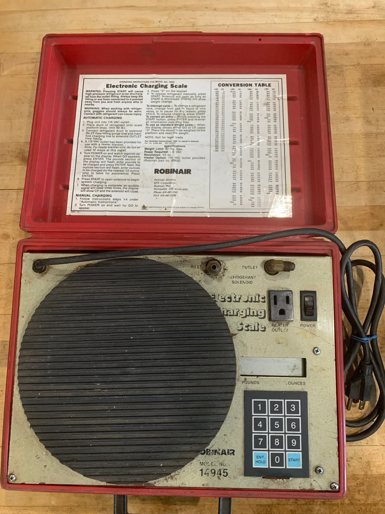 Robinair - Electronic Charging Scale 14945 hvac